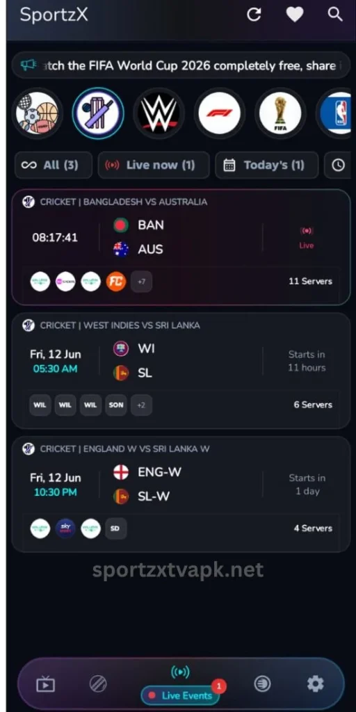 sportzx tv apk img